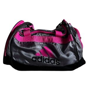 Adidas Pink, Grey & Black Gym/ Duffle Bag